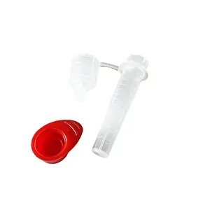 Lab 1ml 1.5ml 2ml 3ml plastic Squeezable collection vials with 40ul dropper DNA RNA extraction tube