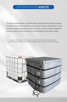 OEM-Unterstützung 220V Heizdecken für IBC-Tanks: Leistungsstarke IBC-/Tote-Heizdecken