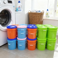Lessive liquide jetable écologique en gros, 5 gallons, parfum jasmin et lavande, longue durée pour les vêtements