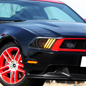 Pour <span class=keywords><strong>Ford</strong></span> <span class=keywords><strong>Mustang</strong></span> 2010-2014 LED Auto Phares Assemblage 100W Voiture Avant Lampes avec Clignotant Projecteur Lentille Nouvel État Accès - Product Image 4