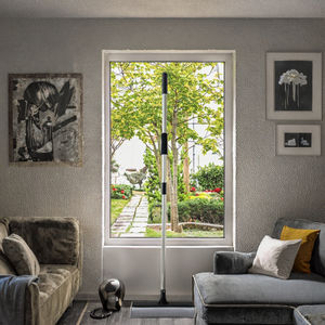 Poignée télescopique extensible longue de 10 pouces, raclette à vitres avec éponge et nettoyeur à récurer - Product Image 3