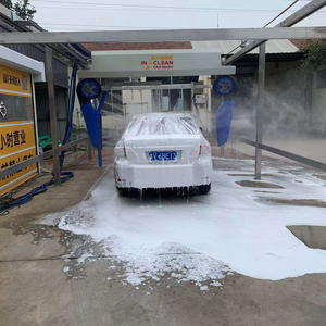 Station de lavage de voiture automatique sans contact à 360 degrés électrique industrielle en acier inoxydable 2200W Système de nettoyage haute pression - Product Image 3