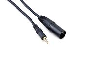 Câble audio 3,5 mm pour diffusion en direct avec conducteur en cuivre pur en métal et PVC, écologique, pour écouteurs de téléphone portable iOS