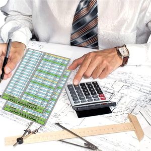 Không thấm nước Vinyl inch và mm biểu đồ chuyển đổi Sticker phần và thập phân để chuyển đổi số liệu thẻ biểu đồ decal - Product Image 5