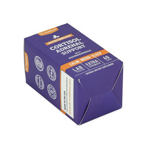 Boîte d'emballage en carton pliable personnalisée, emballage en papier <span class=keywords><strong>pour</strong></span> flacons et pots de vitamines, produits de compléments alimentaires - Product Image 6