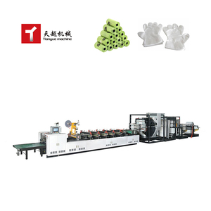 Máquina Automática de Doble Línea de Ultra Alta Velocidad para Fabricación de Bolsas de Plástico LDPE y HDPE Tipo <span class=keywords><strong>Camiseta</strong></span> y Bolsas de Compra con Impresión - Product Image 5