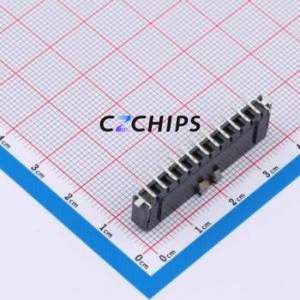 WT5557L-110C-0W Wire-to-Board Pin Header SMD,P=3mm Connector 1x11P 3mm Vertical Mount Micro-Fit (MX 3.0) - Product Image 2