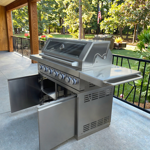 New Arrival <strong>Best</strong> Selling 6 Burner Portable Gas <strong>BBQ</strong> <strong>Grill</strong> Infrared High Heat Output Heating Burner <strong>Grill</strong> with Fast Shipment - Product Image 4