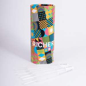 กระดาษมวนบุหรี่แบบกรวยสีขาวบริสุทธิ์ ยี่ห้อ Custom Brand 109 พร้อมปลายกระดาษ บรรจุกล่องใหญ่ 30 ชิ้นต่อกล่อง - Product Image 2