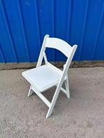 Chaise pliante en résine plastique pour événements et banquets en plein air