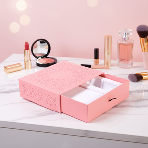 Boîte à tiroir, emballage rigide, boîte magnétique, boîte cadeau pliable en deux parties, emballage de luxe avec insert en éponge, recyclable, crème pour le visage - Product Image 2