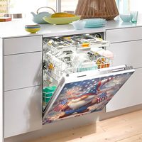 2025 Best-seller Machine à laver lave-vaisselle porte couvre lave-vaisselle aimant couverture pour rondelles réfrigérateur panneau
