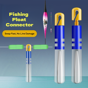 Adattatore galleggiante a <span class=keywords><strong>sgancio</strong></span> <span class=keywords><strong>rapido</strong></span> indispensabile | Appositamente per esche e <span class=keywords><strong>pesca</strong></span> scorrevole, connettore in Silicone a scatto - Product Image 1