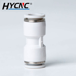 Accesorios de cilindro neumático de PU de inserción rápida Tubo de aire recto de plástico Conector rápido Acoplador rápido de plástico - Product Image 2
