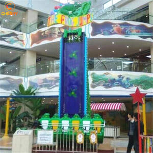 Andere Vergnügung spark produkte Funfair Kinder Attraktion springen Frosch <span class=keywords><strong>Hopper</strong></span> Fahrt Mini Drop Tower Fahrt - Product Image 2