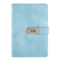Cuaderno de Notas Grueso para Mujer, Marca This City, con Contraseña, Retro, Encuadernado en Poliuretano, con Cierre, A5, Diario Creativo, Papelería, Bloc de Notas