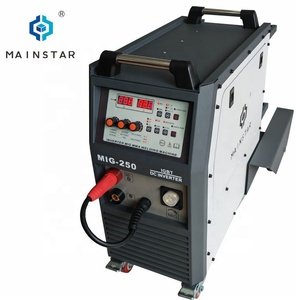 เครื่องเชื่อมพัลส์แบบพกพา MAINSTAR MIG-250P 250A รุ่นใหม่ 220V/380V สำหรับเชื่อมอะลูมิเนียมและสแตนเลส  ดิวตี้ไซเคิล 60% พร้อมระบบป้อนลวดในตัว - Product Image 5