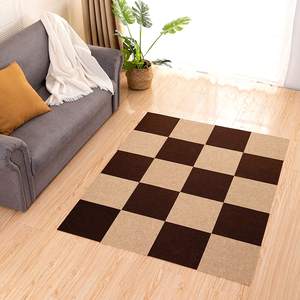 Alfombras de Poliéster Ecológicas para el Hogar, Autoadhesivas, Removibles, Lavables, Resistentes a las Manchas, Tapetes Antideslizantes para Sillas - Product Image 2