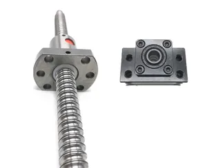 China hot sale ball screw CNC lead screw rotating nut 20mm ball screw cnc parts bearing