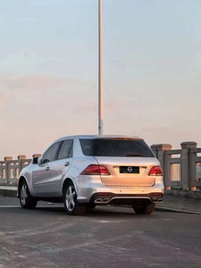 Kit de carrocería w164 para <span class=keywords><strong>Mercedes</strong></span> <span class=keywords><strong>ml</strong></span> w164 Upgrade 2019 W166 GLE63 AMG parachoques de coche guardabarros capó luz trasera w164 faro - Product Image 4
