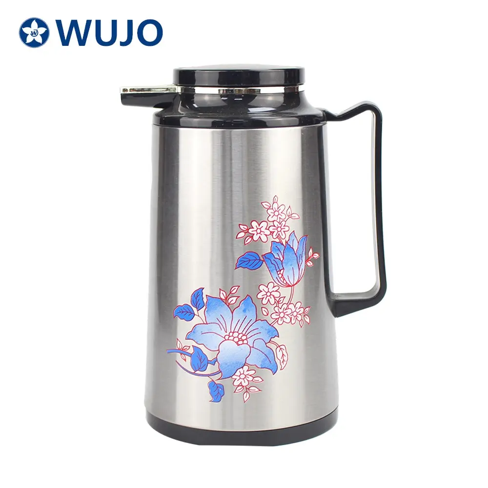 WUJO China supplier stainless steel glass refill arabica vacuum coffee flask thermos bottles
