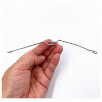 Support de ressort hélicoïdal en acier inoxydable sur mesure pour lampe de plafond industrielle avec clip de torsion modifié personnalisable