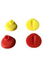 Productos de Silicona Moldeados por Inyección LSR Personalizados OEM, Incluyendo Tapones de Marcador de Libros con Forma de Panda y Componentes Tubulares para Uso Diario