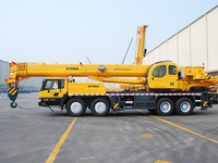 Grue de chantier XCM G 50KA d'occasion avec moteur, boîte de vitesses et pompe, capacité de levage de 50 tonnes, 1500 heures d'utilisation, rapport fourni