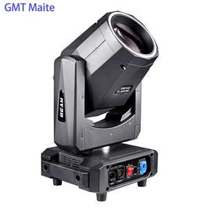 ไฟหัวเคลื่อนที่แบบลำแสง 300W ควบคุมด้วย DMX512 มาตรฐาน IP33 Ra95 CRI ตัวเรือนอลูมิเนียมอัลลอย สำหรับงานดีเจ ปาร์ตี้ เวที ร้านคาราโอเกะ - Product Image 4