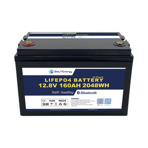 Bely Energy Sistema solar incorporado Bms 12V160AH Rv para farola solar Camper RV - Product Image 1