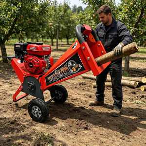 Petite déchiqueteuse de bois à essence, broyeur de branches d'arbre, <span class=keywords><strong>machine</strong></span> à déchiqueter les déchets de jardin pour usage agricole - Product Image 3