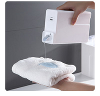 Bouteille distributeur de détergent à lessive liquide pour shampoing et gel douche, bouteilles de rechange vides pour la maison