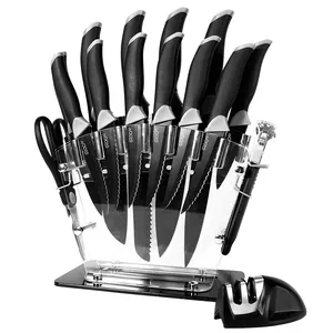 Kit de couteaux de Chef en cuisine, 16 pièces, Amazon le plus vendu