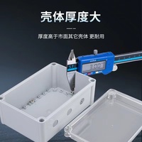 Boîtier étanche ABS de haute qualité IP68 d'usine avec presse-étoupe