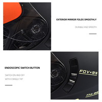 Casques de moto, son visage modulaire avec couverture chinoise, Superman Ironman et Ece vente en gros, refroidissement Odm, Iron Sol Dot