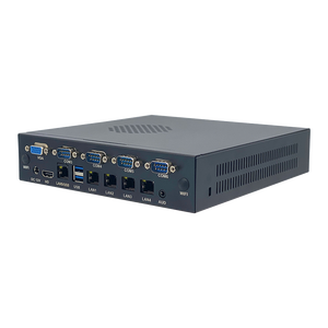 โปรเซสเซอร์ Intel Core รุ่นที่ 6 Skylake-U คุณภาพสูง 5LAN 4POE มินิพีซี สำหรับธุรกิจและอุตสาหกรรม - Product Image 1