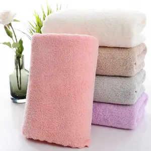 Best face towels for facial 35x70cm hand towels for bathroom custom microfiber hand towels