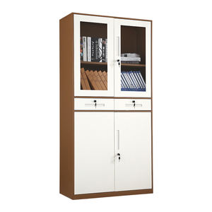 Archivador de hierro de 2 puertas de alta calidad, muebles de almacenamiento de oficina de Metal versátil, diseño moderno ajustable para el hogar, la Oficina y la escuela - Product Image 3
