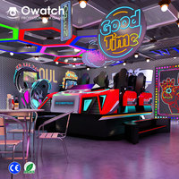 Service de fournisseur de réalité virtuelle à guichet unique, jeux amusants et excitants avec pièces de monnaie, cavalier électrique pour Center de jeux