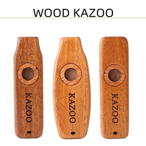 Venta al por mayor Kazoo <span class=keywords><strong>madera</strong></span> música <span class=keywords><strong>viento</strong></span> instrumento <span class=keywords><strong>de</strong></span> juguete para niños fiesta chico juguete - Product Image 2