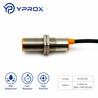 Sensor Proximitas Induktif Industri YPROX untuk Seri IP67 Tahan Air, Jarak Deteksi 5-8mm, Output NO/NC, 10-30V DC