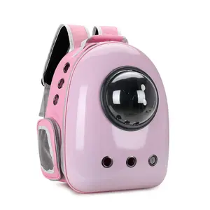 Cute Portable Breathable Outdoor Travel Pet Carriers Knapsack Small And Medium Animal Pet Dog Cat Carrier Backpack Bag