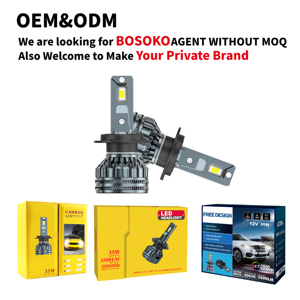 Đèn Gương Chiếu Sáng Xe Hơi Chip CSP Siêu Sáng 24V K9 Xe Tải 12V Y6 EMC 9005/HB3 Đèn Pha <span class=keywords><strong>LED</strong></span> Chùm Sáng Thấp 9006/HB4 - Product Image 5