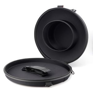 Wholesale Custom Hat Boxes Packaging With Logo, Hard Shell Carrying Storage Round Travel Hat <b>Box</b> - Product Image 3