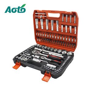 ชุดเครื่องมือซ็อกเก็ต Acto 108 ชิ้น พร้อมดอกไขควงและประแจ สำหรับช่างซ่อมรถยนต์ - Product Image 4