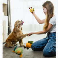 Groothandel Gesimuleerde Fruit Natuurlijke Latex Ecologisch Verantwoord Huisdier Speelgoed met Geluid en Kauwbestendige Eigenschappen voor Kleine Honden