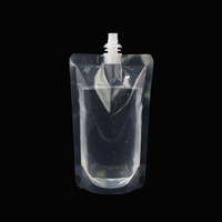 Emballage en plastique, sachet debout pour savon liquide avec bec verseur