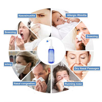 Appareil d'irrigation nasale, irrigateur nasal, spray nasal, évite la sinusite et la rhinite
