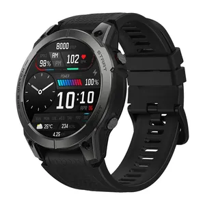 Zeblaze Premium GPS Smart Watch Ultra HD AMOLED Display Built-in GPS Hi-Fi Bluetooth Phone Calls Zeblaze Stratos 3