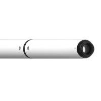 Moteur tubulaire intelligent à courant continu 25dB super silencieux pour fenêtre et porte 24mm avec interrupteur de fin de course électronique
